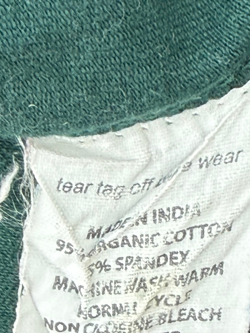 prAna Organic Cotton Green Boho Graphic Dress M - Picture 5 of 7